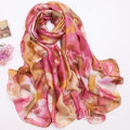 High quality print polyester scarf women soft chiffon hijab spring chiffon scarf wholesale